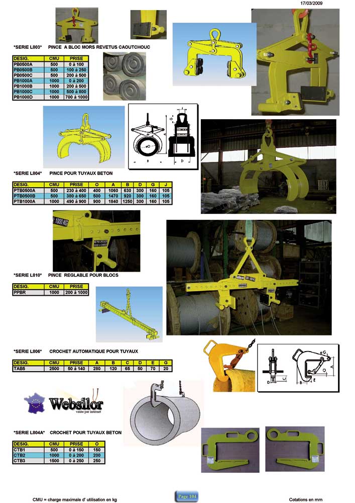 Informations technique de CTB3